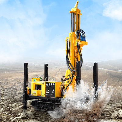 قیمت خوب 200m HWZ Crawler Crawler DTH حفاری ماشین حفاری آنلاین